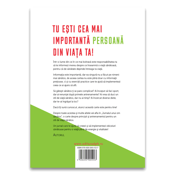 Jurnalul unui om sănătos, DPH, 12 ani + [2]