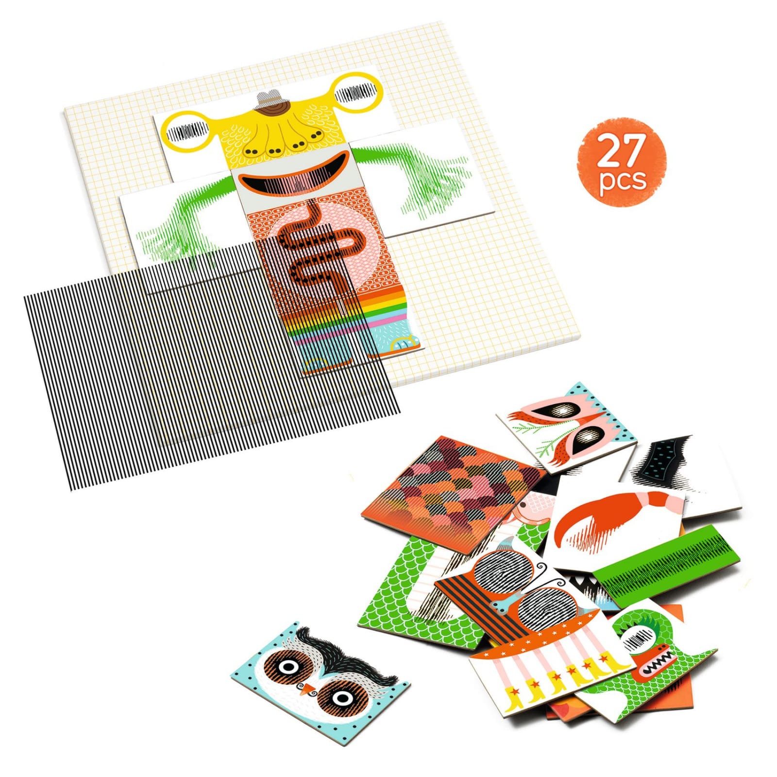 Kinoptik Rigolomonsters, Djeco, 4-5 ani + [2]