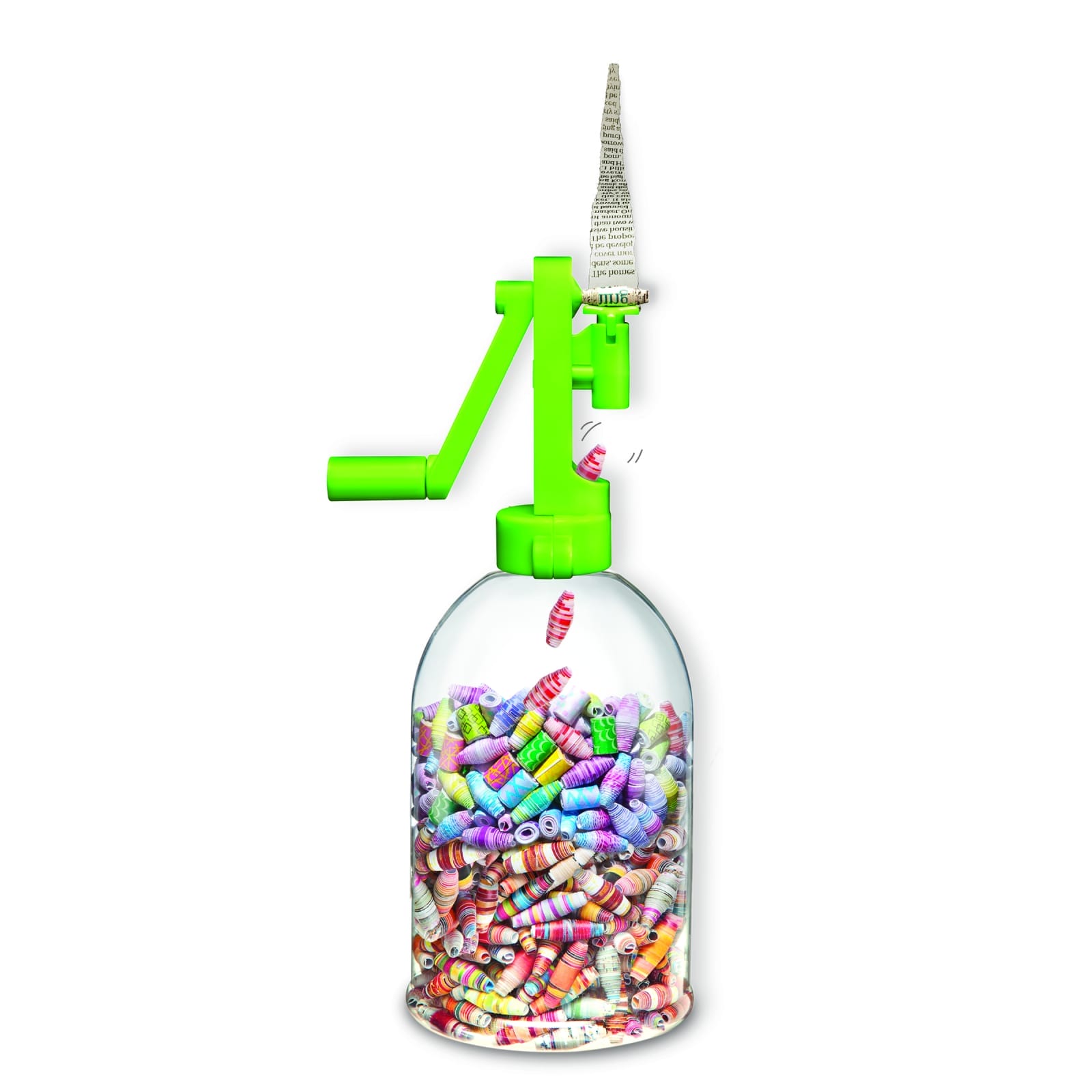 Kit creativ - Margele din hartie reciclata, Green Creativity, + 5 ani [2]