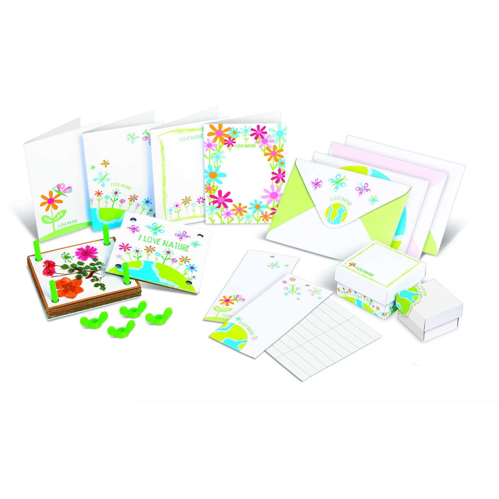 Kit creativ - Presa pentru flori si frunze, Green Creativity, + 5 ani [3]
