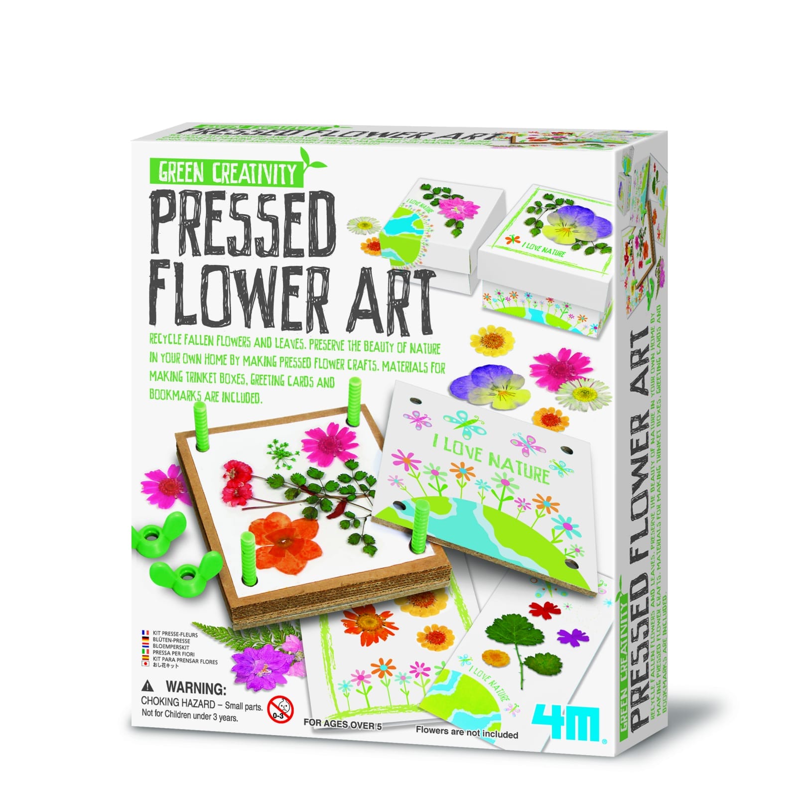 Kit creativ - Presa pentru flori si frunze, Green Creativity, + 5 ani [1]