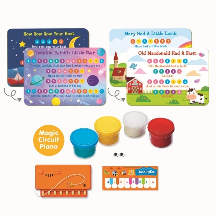 Kit creativ STEM - Pianul distractiv, ThinkingKits, + 4 ani [3]
