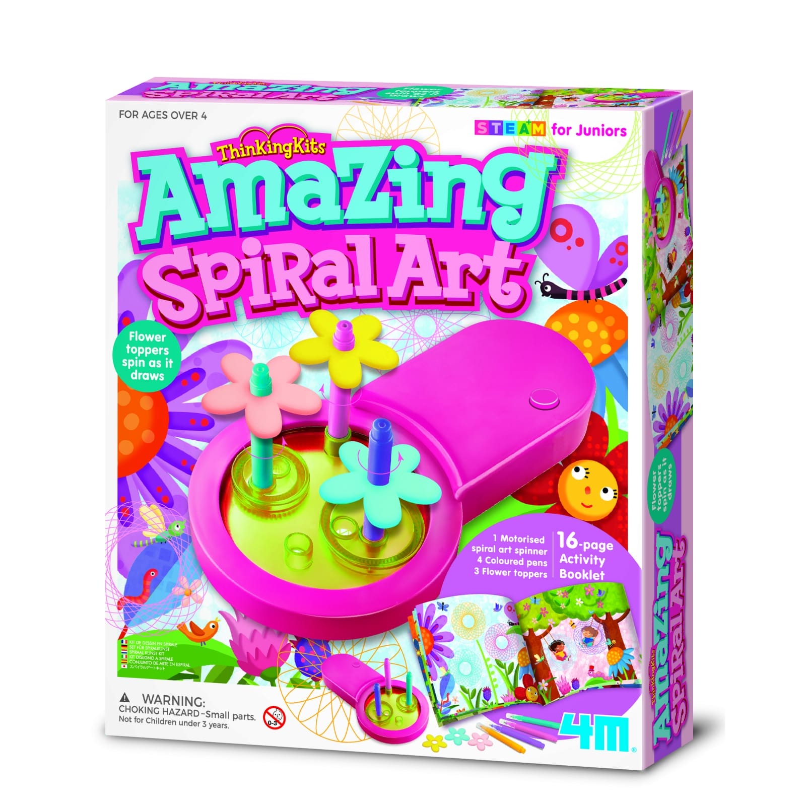 Jocuri STEAM - Kit creativ STEM - Carioci dansante, ThinkingKits, + 4 ani