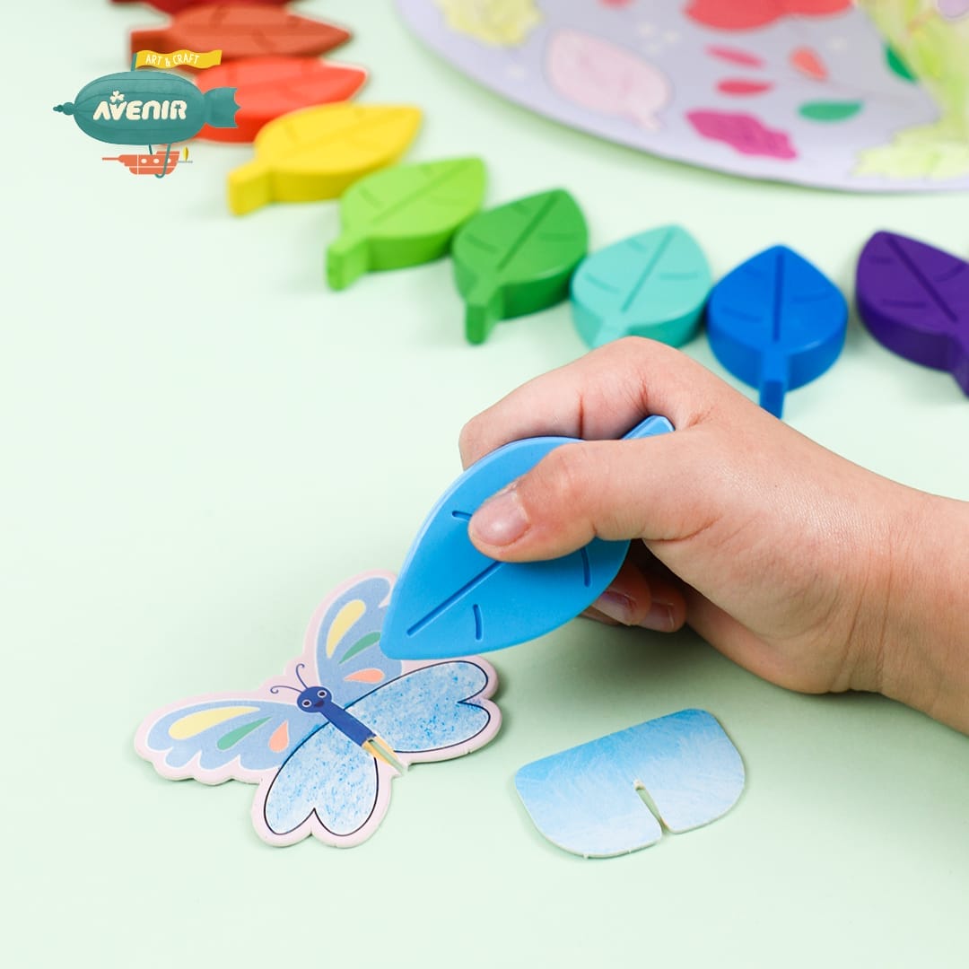 Kit de activitati cu creioane colorate - La picnic, + 3 ani [6]