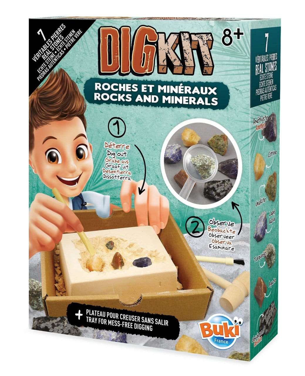 Kit de sapat - Roci si Minerale, BUKI France, 8-9 ani + [1]