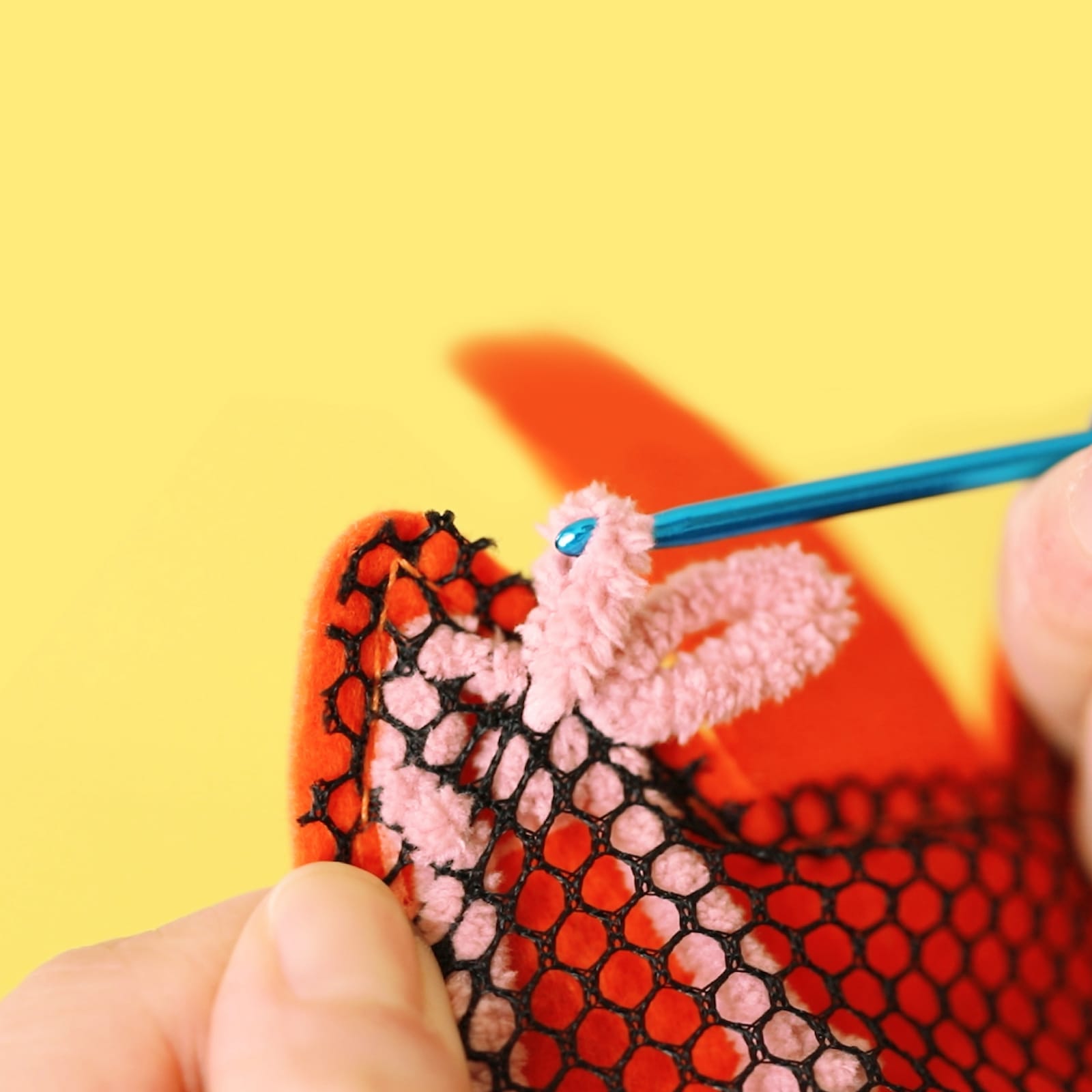 Kit DIY Loopie Fun -  Prima mea geanta de plus bucle, Vulpe, + 6 ani [7]