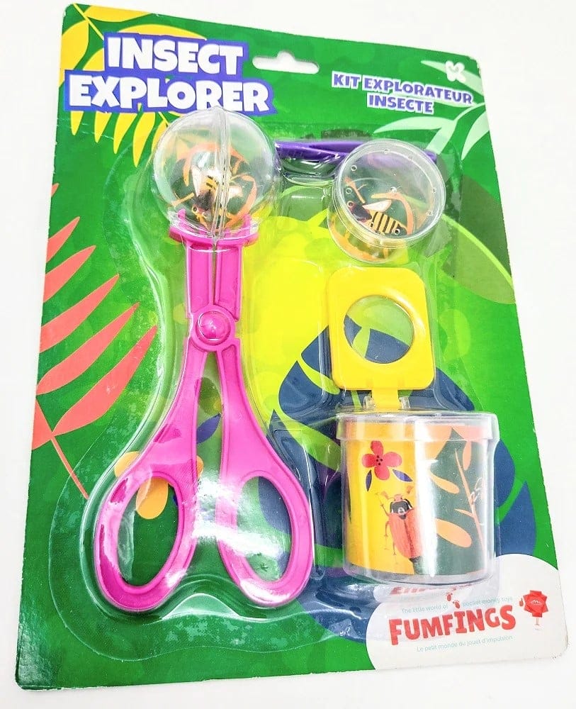 Jocuri si jucarii stiinta - Kit explorare insecte, Keycraft, + 3 ani