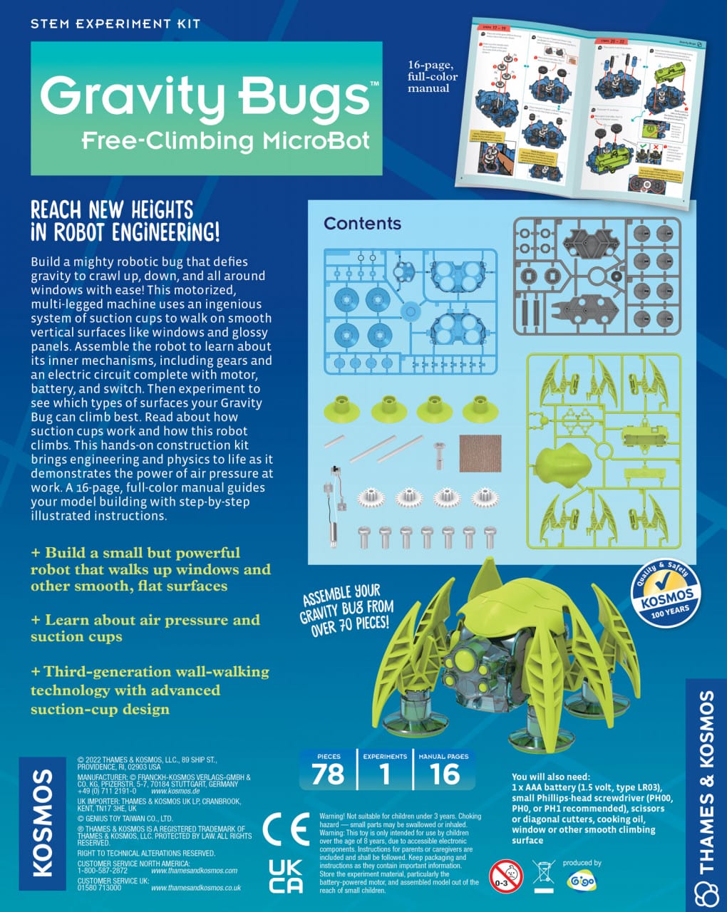 Kit STEM Insecta antigravitationala [3]