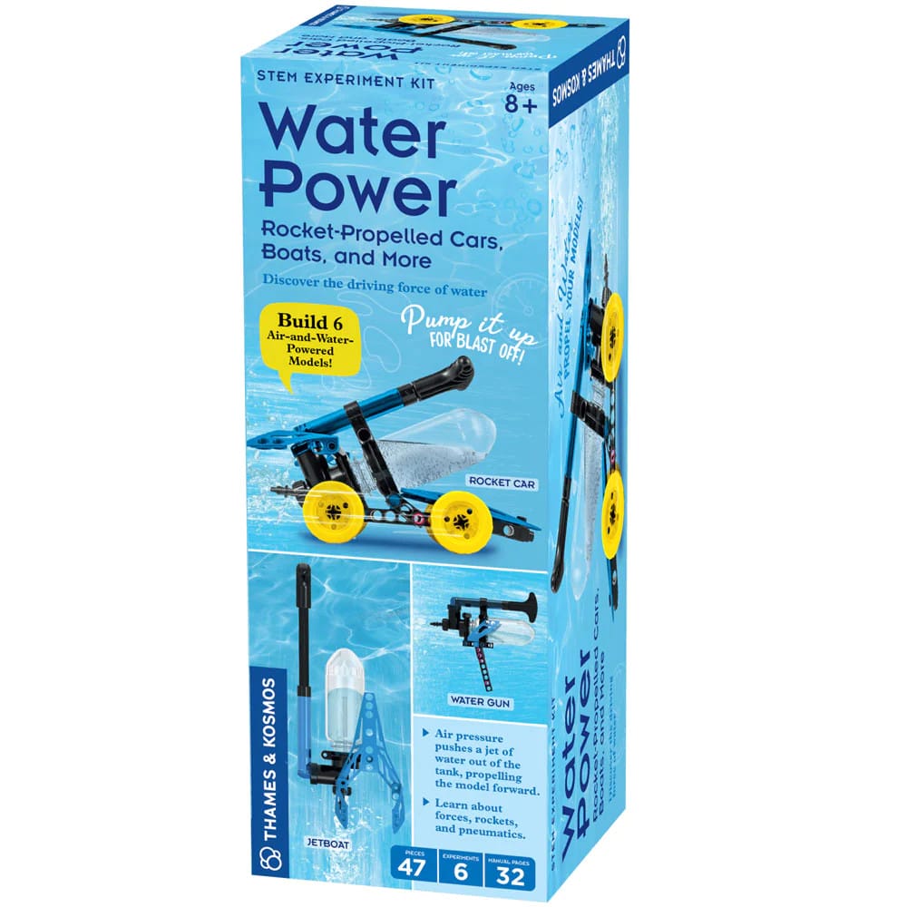 Jocuri STEAM - Kit STEM Mecanisme propulsate cu apa