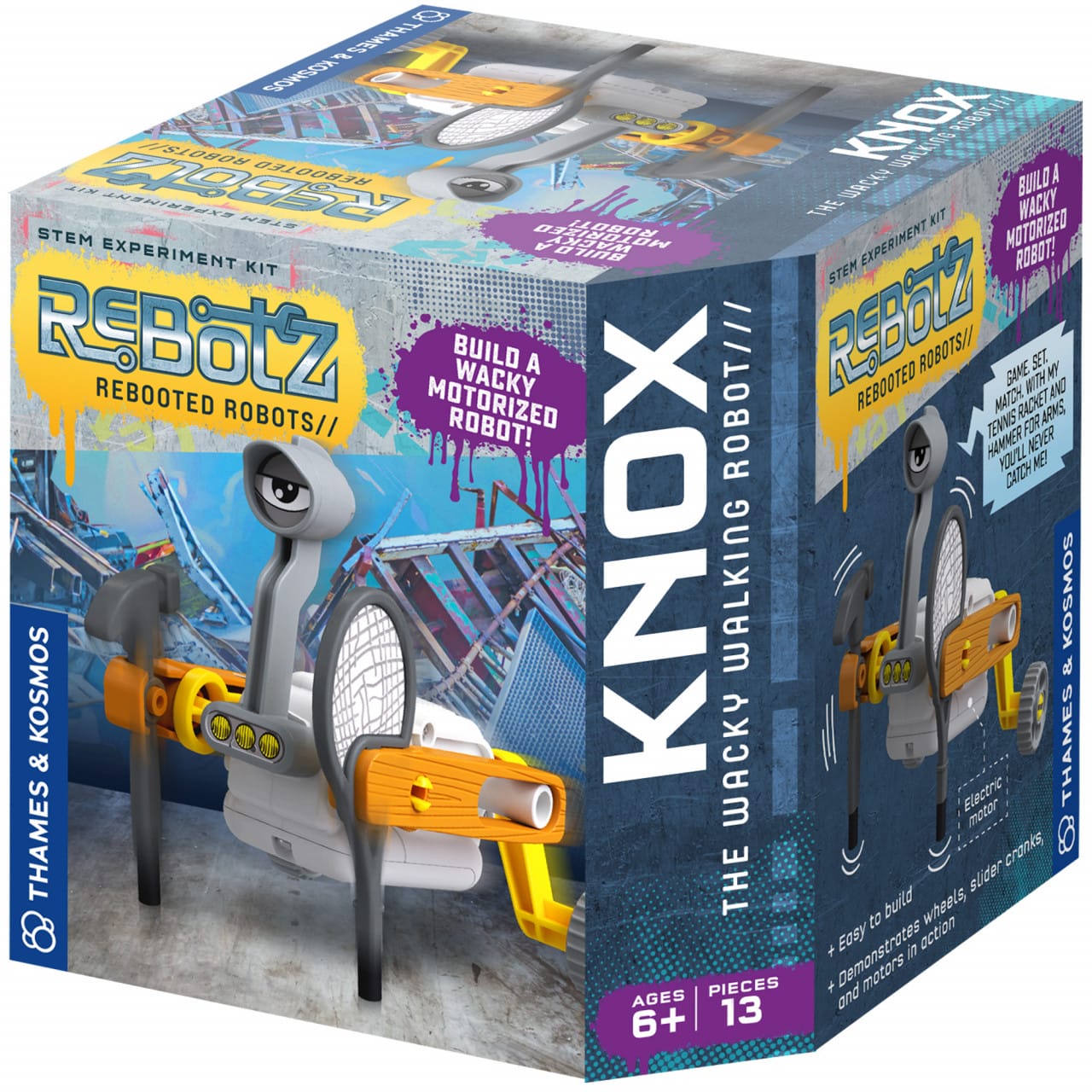 Jocuri STEAM - Kit STEM Robotul Knox