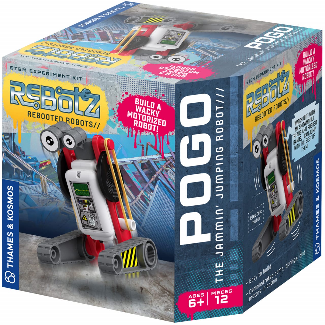Jocuri STEAM - Kit STEM Robotul Pogo