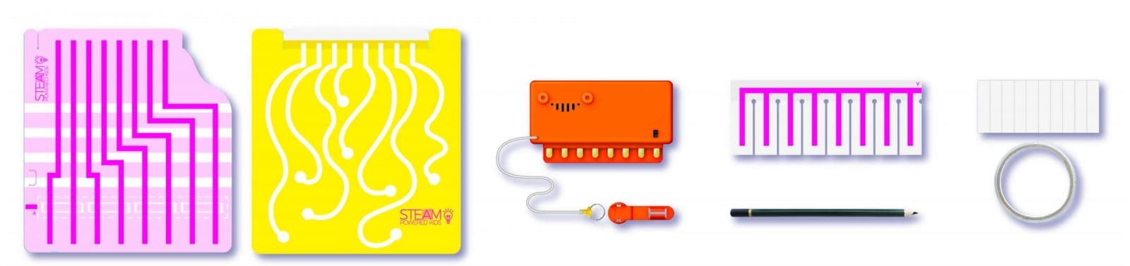 Kit stiintific Circuit Muzical, STEAM Kids, + 5 ani [5]