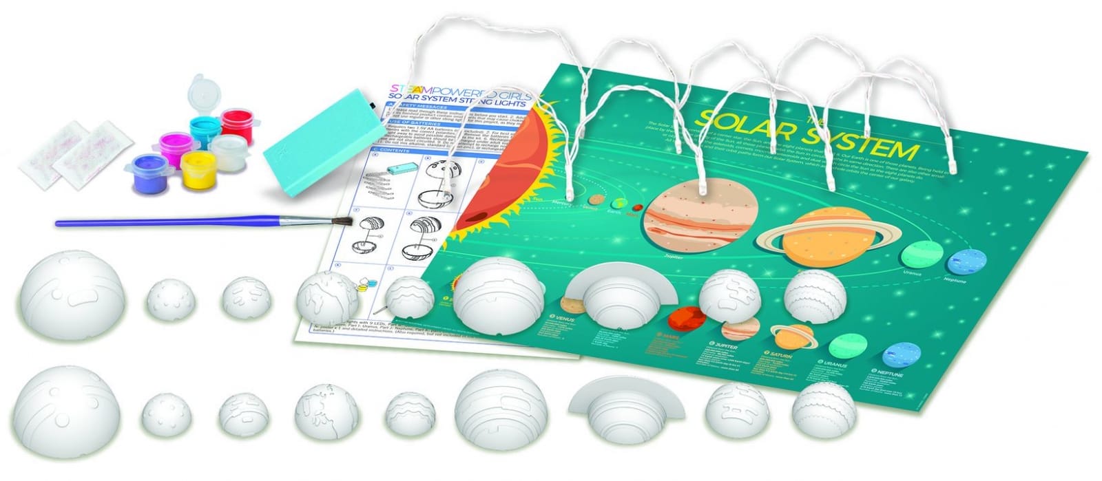 Kit stiintific Luminite Sistem Solar, STEAM Kids, + 8 ani [5]