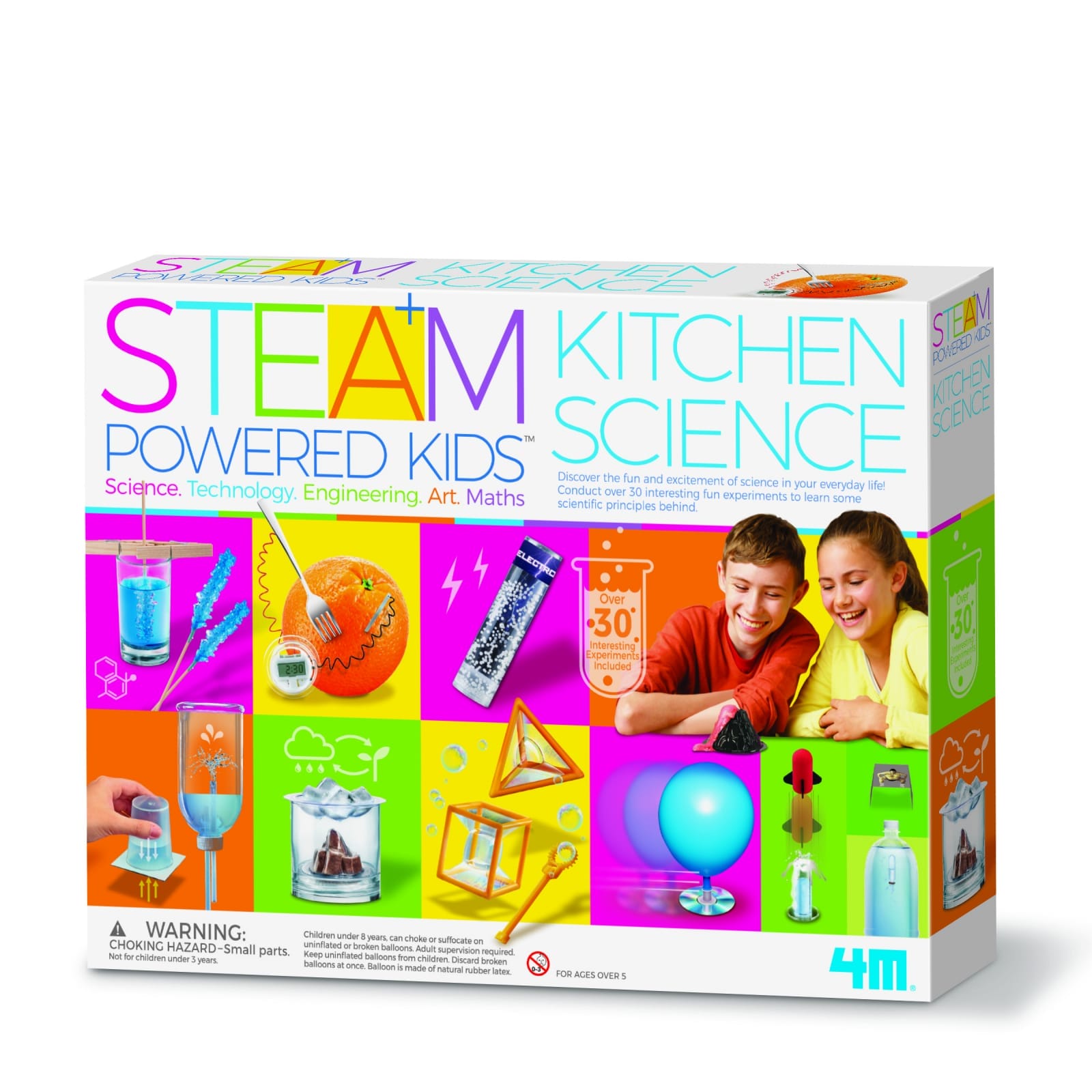 Jocuri STEAM - Kit stiintific - Stiinta din bucatarie, STEAM Kids, + 8 ani