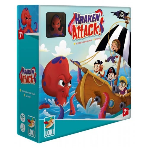 Jocuri de societate - KRAKEN ATTACK, Loki, 6-7 ani +