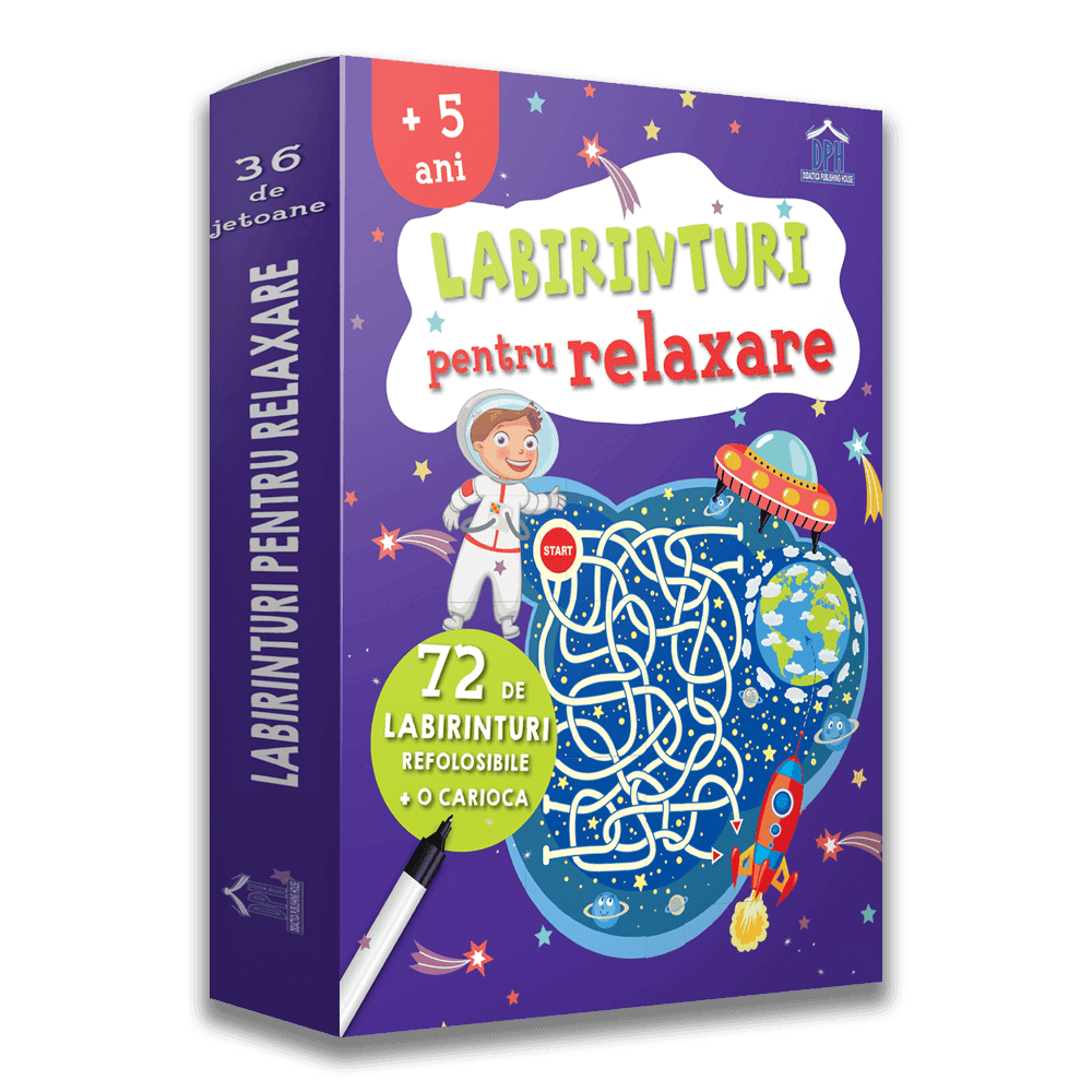 Labirinturi pentru relaxare, DPH, 4-5 ani + [1]