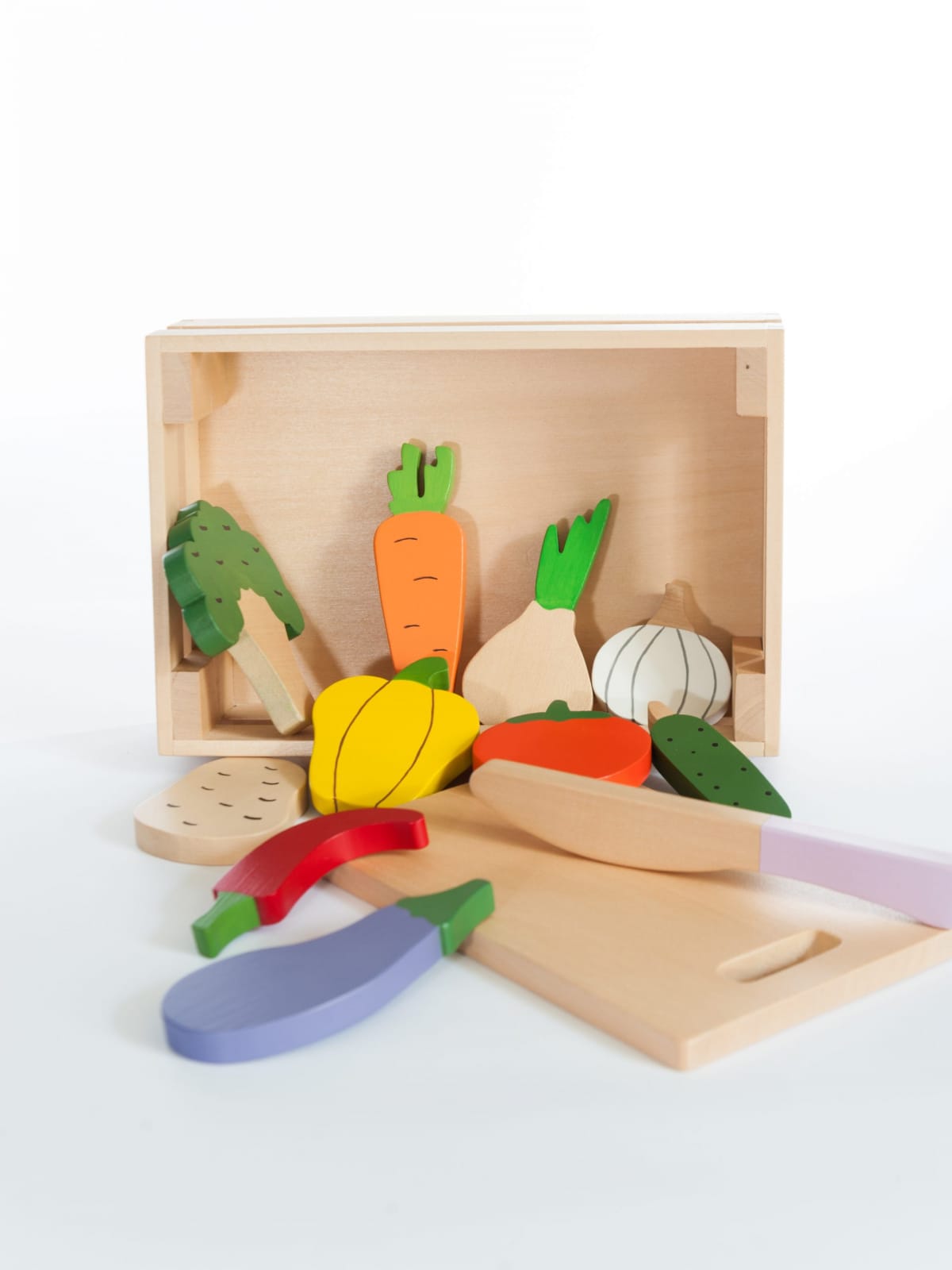 Ladita cu legume, jucarie handmade Marc toys, 2-3 ani + [2]