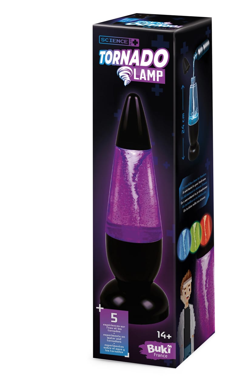 Vârsta - Lampa Tornada, BUKI France, 6-7 ani +
