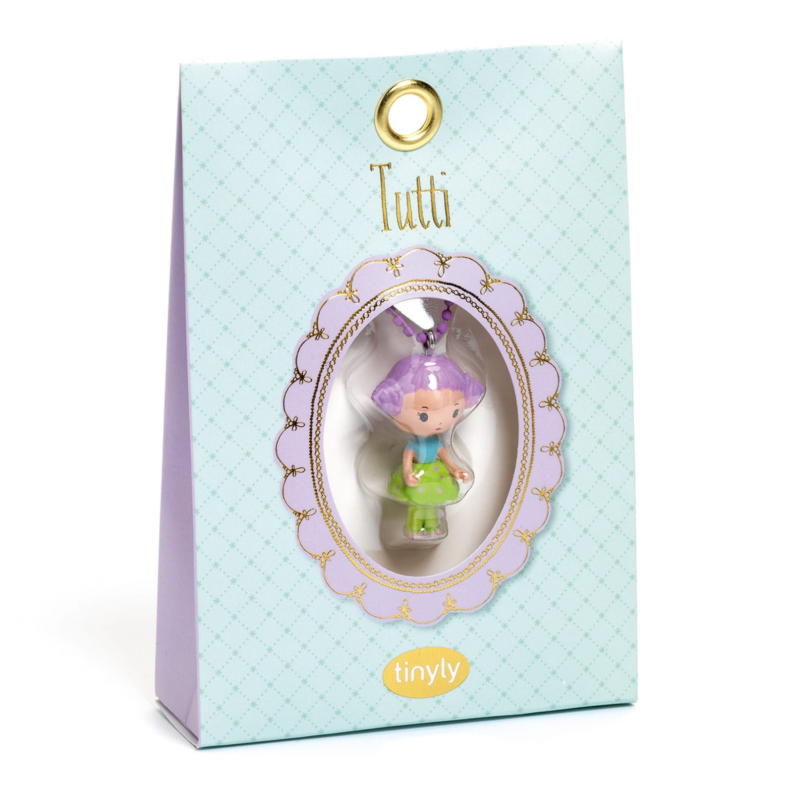Lantisor cu pandantiv Djeco, Tinyly Tutti, 4-5 ani + [2]