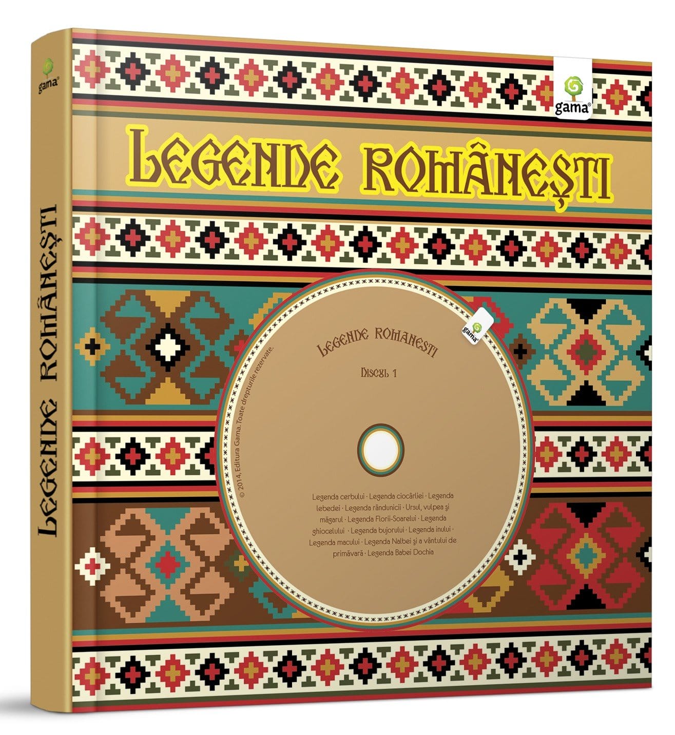 Legende româneşti, Editura Gama, 8-9 ani + [1]