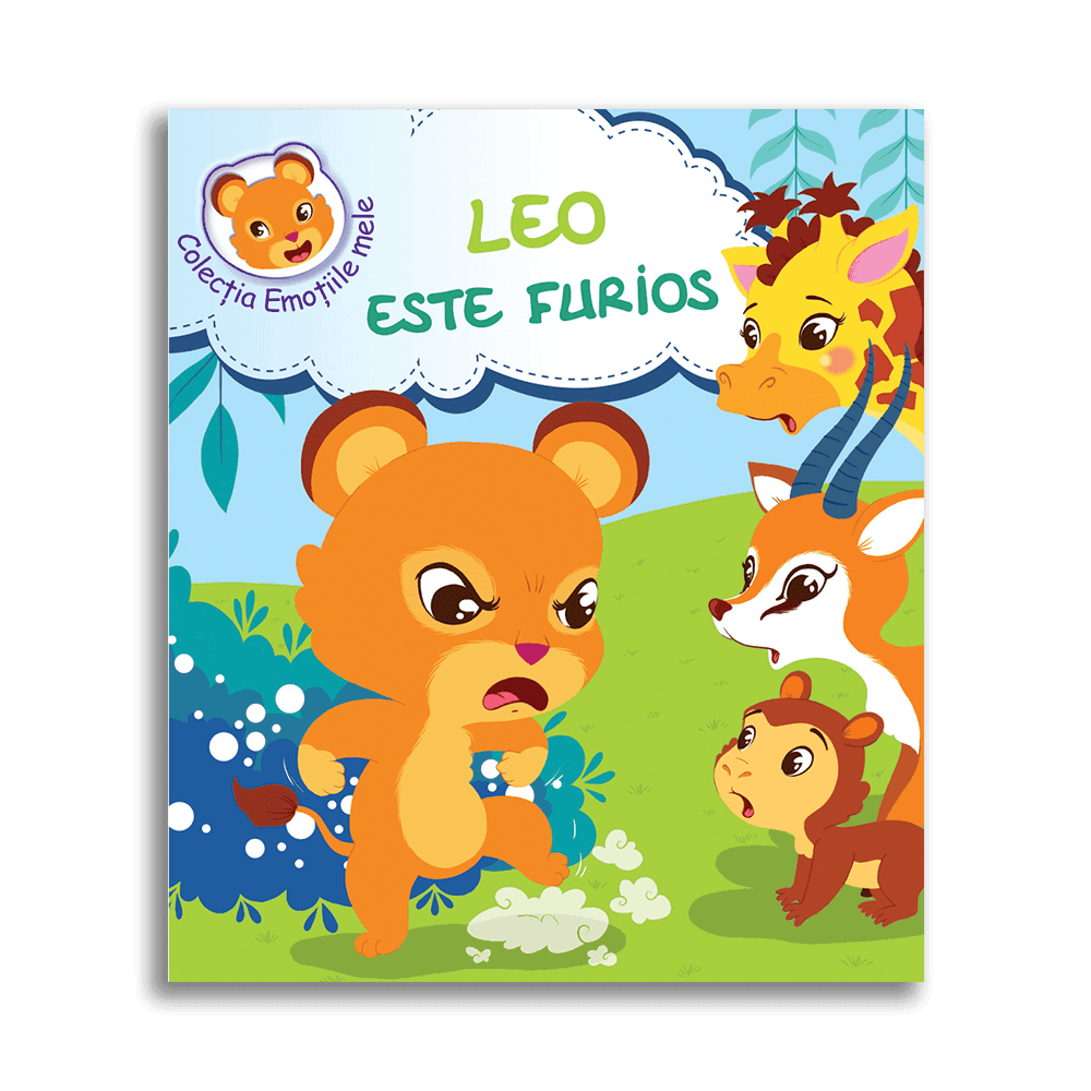 Carti pentru copii - Leo este furios, DPH, 0-1 ani +
