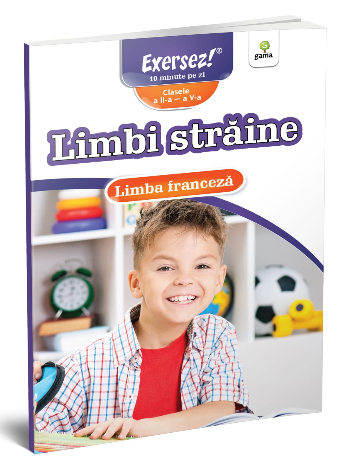 Carti si culegeri cu exercitii - Limba franceză, Editura Gama, 6-7 ani +