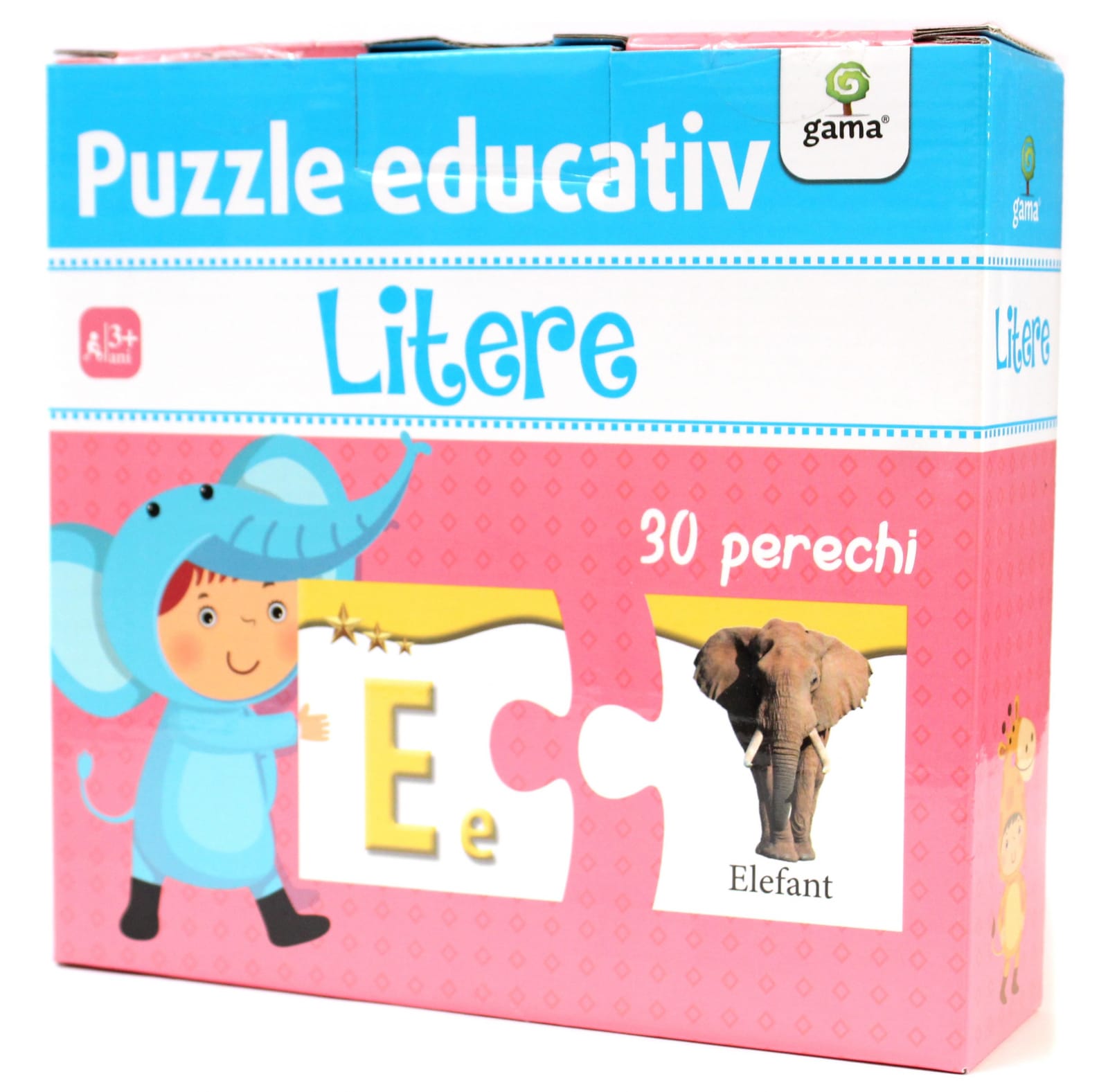 Puzzle Educativ, Litere, Editura Gama, +3 ani [1]