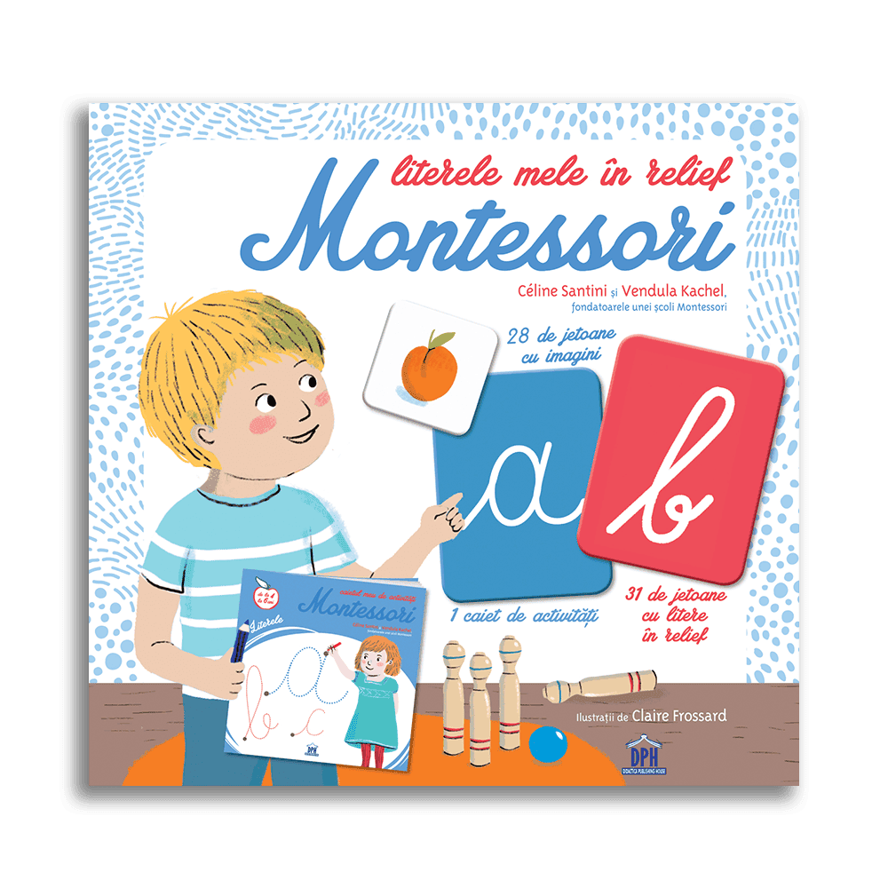 Gradinita si scoala - Literele mele in relief Montessori