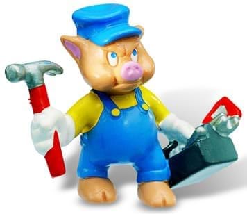 Little Pigs Mechanic, Bullyland, 2-3 ani + [1]