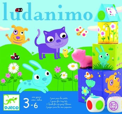 Ludanimo, colectie de jocuri Djeco, 1-2 ani + [1]