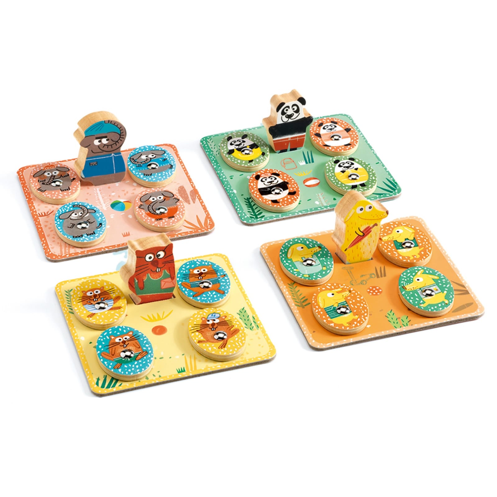 Ludo park Djeco, primele 4 jocuri, 1-2 ani + [4]