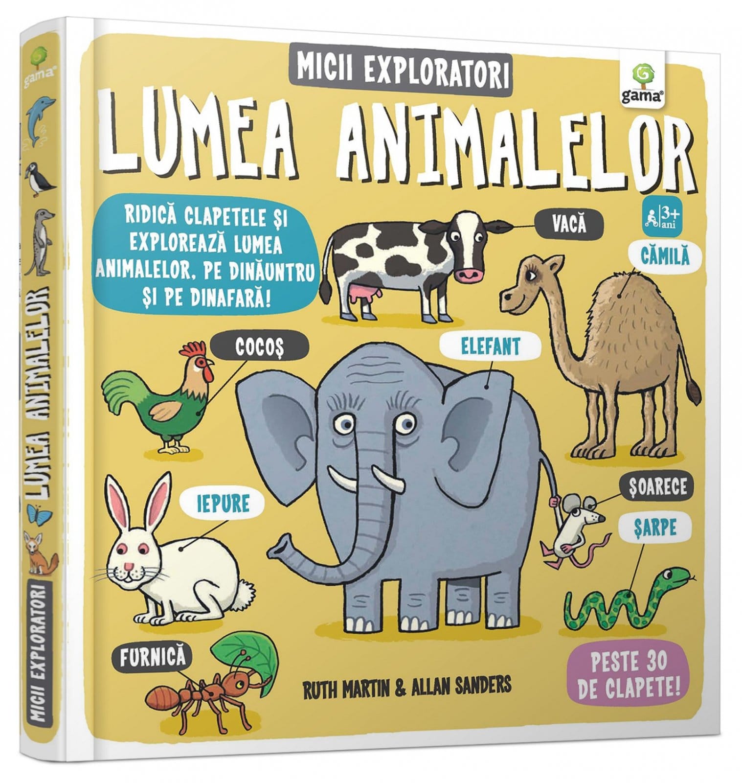 Jucarii copii 4-5 ani - Lumea animalelor, Editura Gama, 2-3 ani +