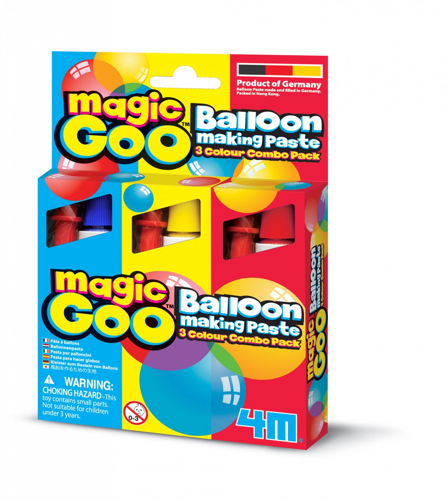 Jocuri creative - Magic Goo - Pasta de facut baloane 3 in 1, Imagine Station, 4-5 ani +