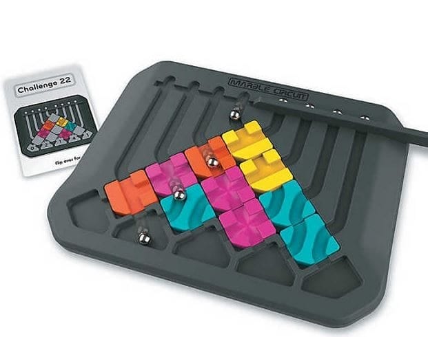 Joc de logica si strategie Marble Circuit-Labirint cu bile, MindWare, +8 ani [2]