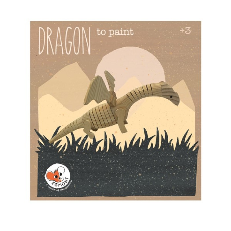 Set de pictat Dragon, Egmont toys, 4-5 ani + [0]
