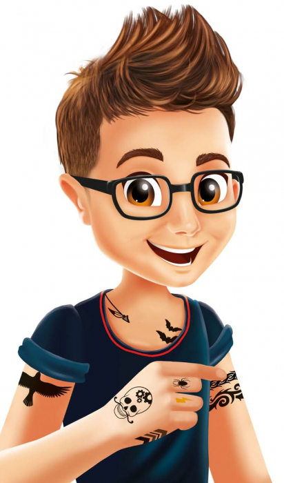 75 Tatuaje - baieti, BUKI France, 6-7 ani + [6]