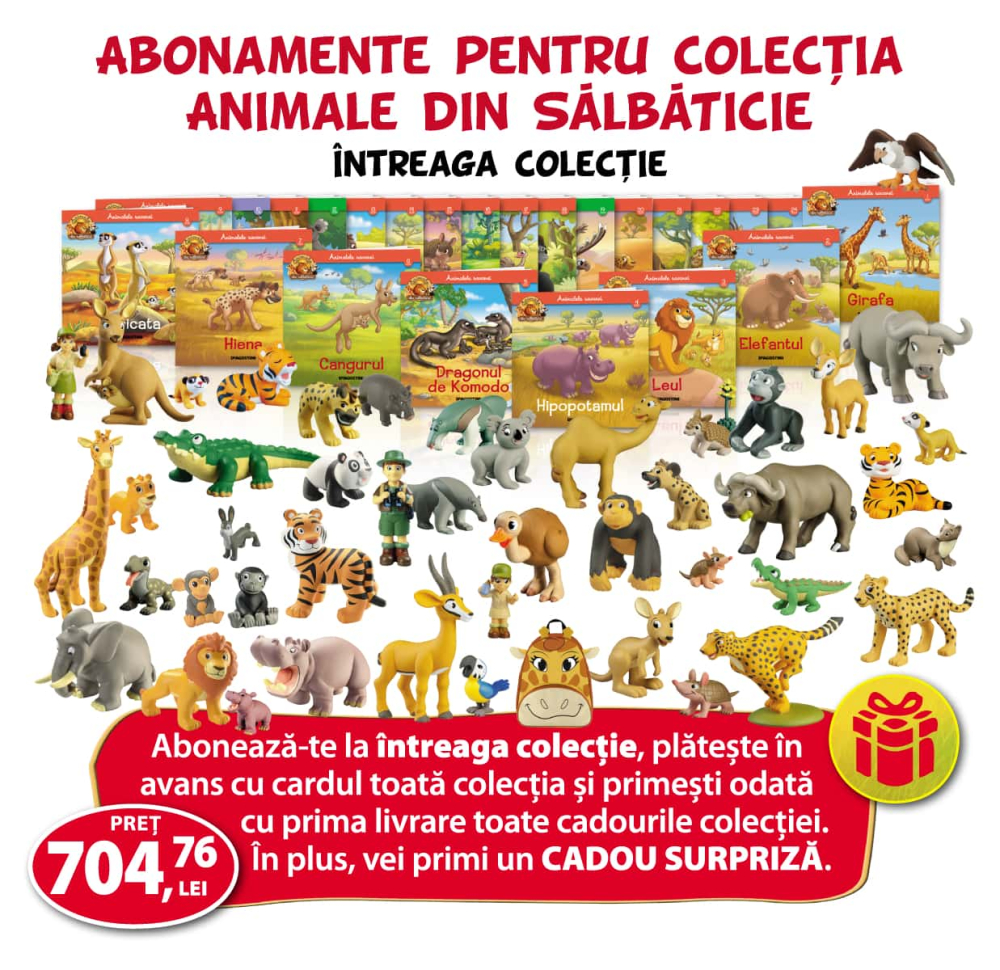 Abonament intreaga Colectie Animale din salbaticie