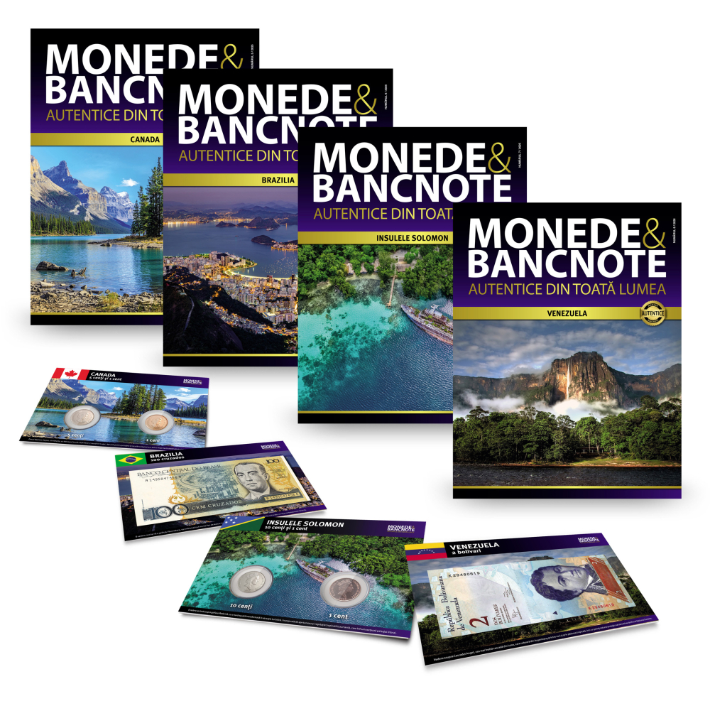 Abonament Monede si Bancnote Autentice din toata lumea nr. 5 - 8