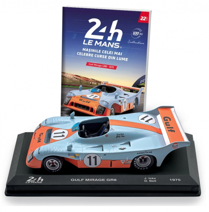 Gulf Mirage GR8 - 1975 - editia nr. 22 (24h Le Mans), Centauria Italy, 12 ani +