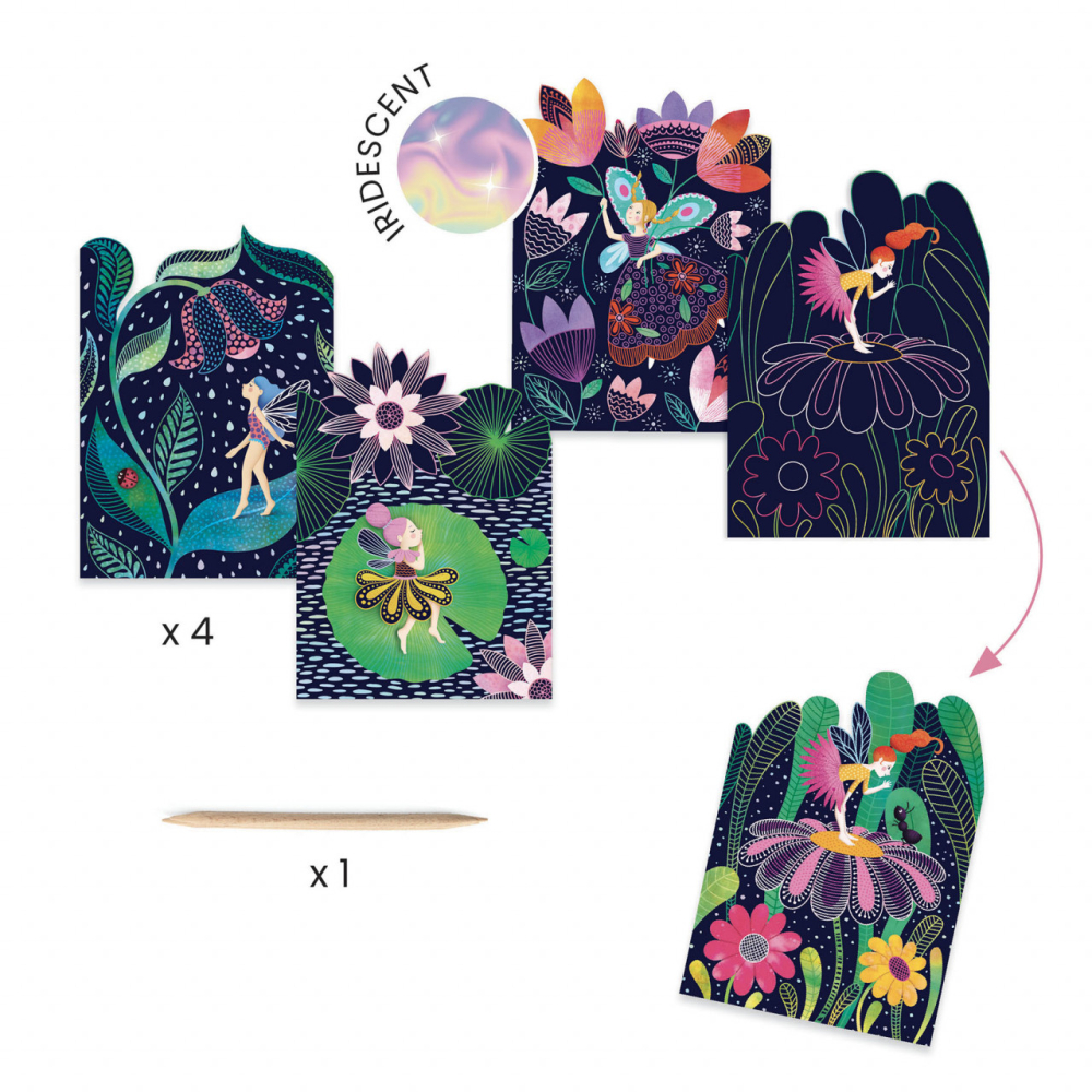 Atelier creativ Djeco, Lumea vazuta de zane, 4-5 ani + [4]