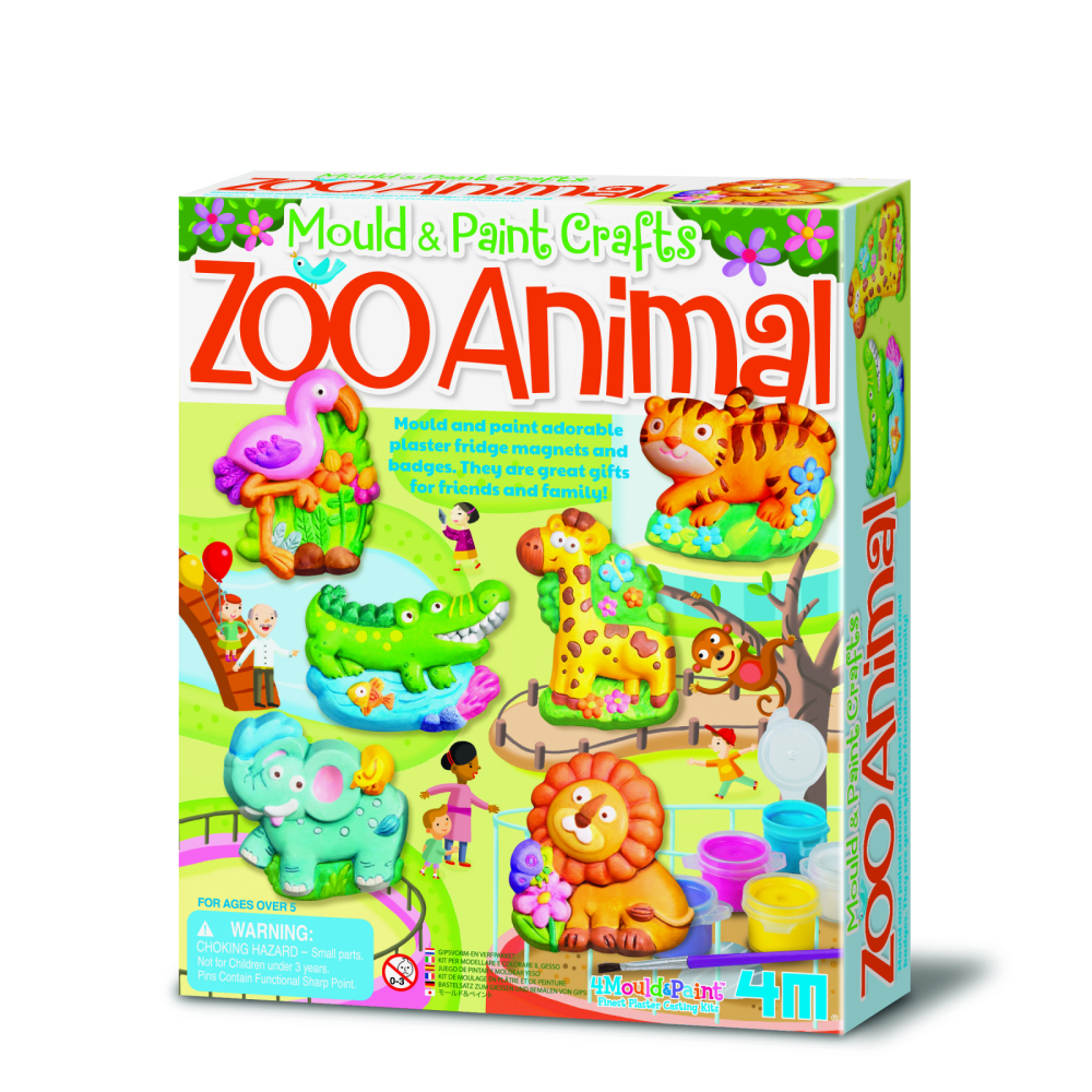 Atelier creativ Modeleaza si picteaza - Animale Zoo [1]
