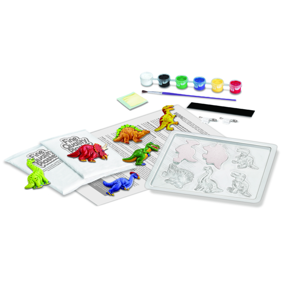 Atelier creativ Modeleaza si picteaza - Dinozaur care straluceste in intuneric [2]