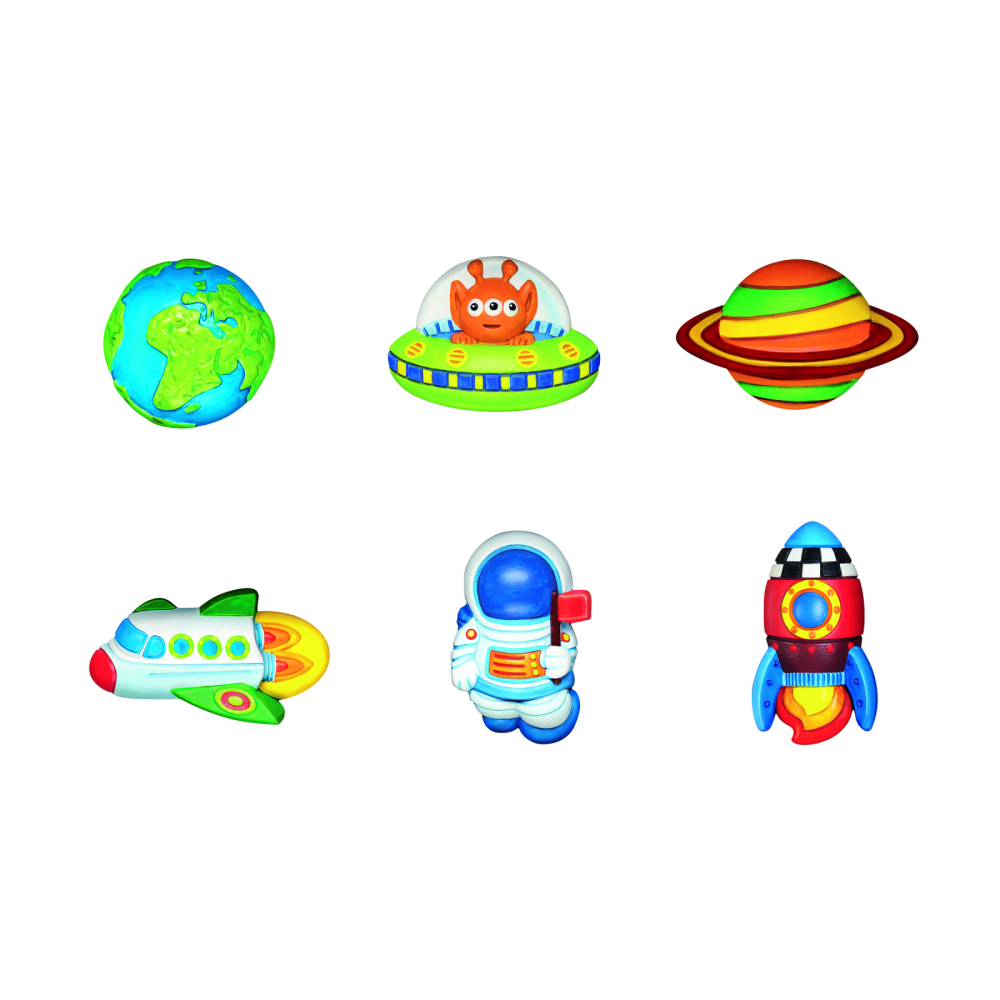 Atelier creativ Modeleaza si picteaza - Spatiu - straluceste in intuneric [2]