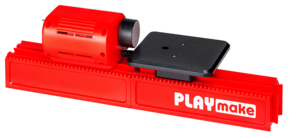 Atelier de tamplarie pentru copii PLAYmake 4in1, Bormasina, ferastrau, strung si masina de slefuit [10]