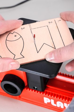 Atelier de tamplarie pentru copii PLAYmake 4in1, Bormasina, ferastrau, strung si masina de slefuit [8]