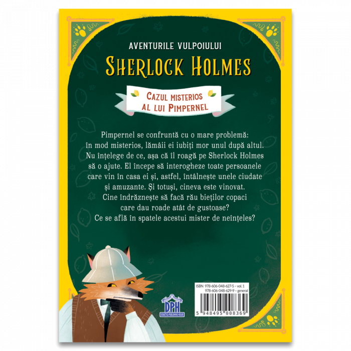 Aventurile Vulpoiului Sherlock Holmes: Cazul misterios al lui Pimpernel - Vol. 1, 7 ani+ [2]