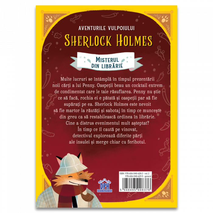 Aventurile Vulpoiului Sherlock Holmes: Misterul din librarie - Vol. 2, 7 ani+ [2]