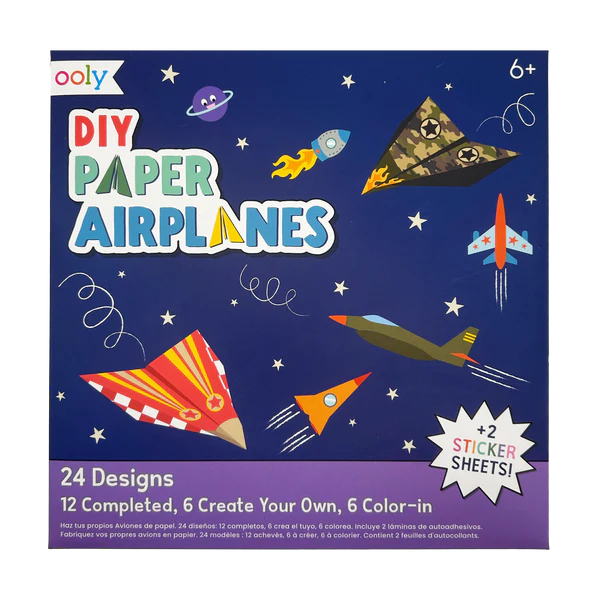 Avioane de hartie - 24 modele, set creativ DIY [1]