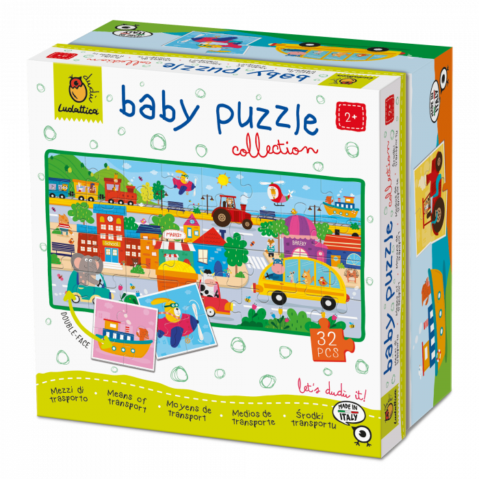 Baby Puzzle - Mijloace de Transport, Ludattica, +2 ani [2]
