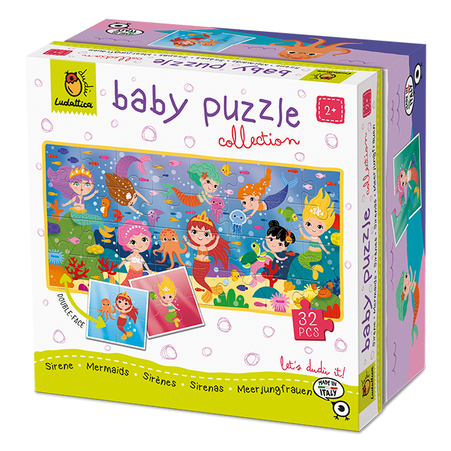 Baby Puzzle - Sirene, Ludattica, 2 - 5 ani [2]